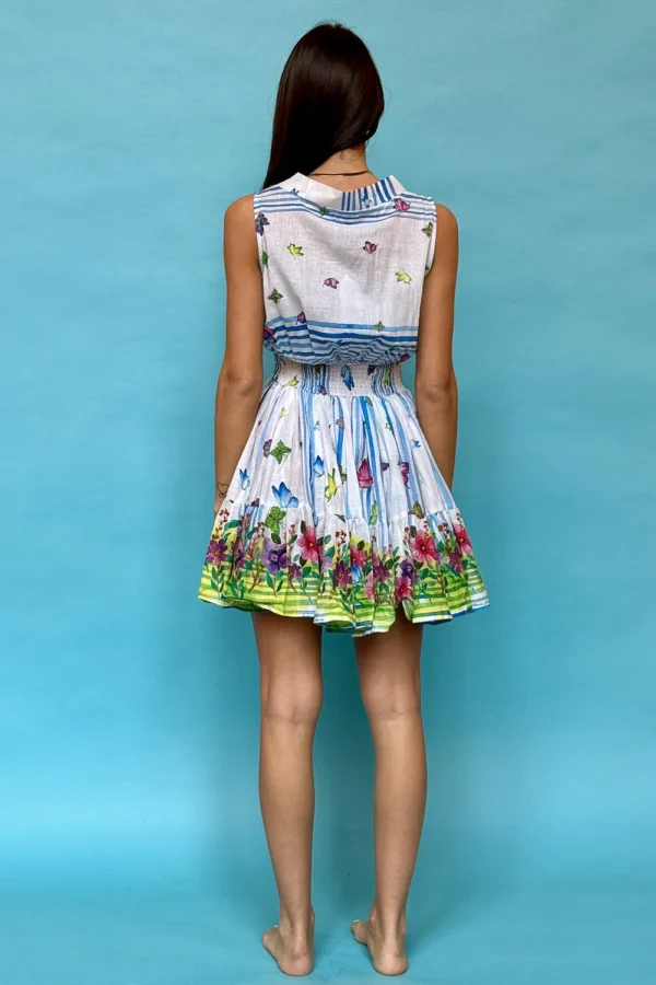Short Butterfly Spring Design Dress - Image 2