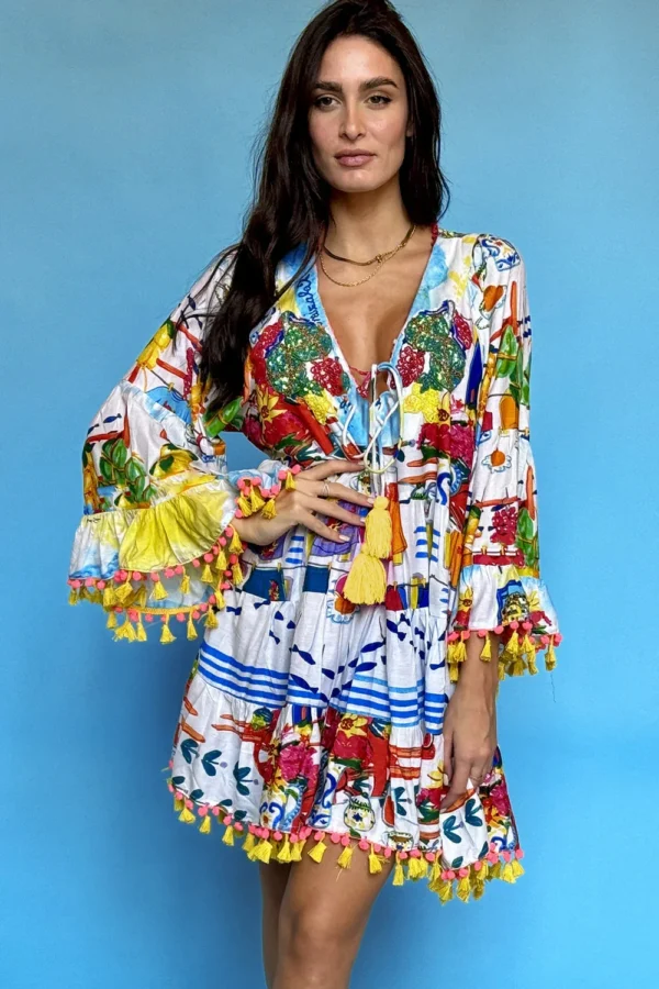 Long Sleeve Summer Dress